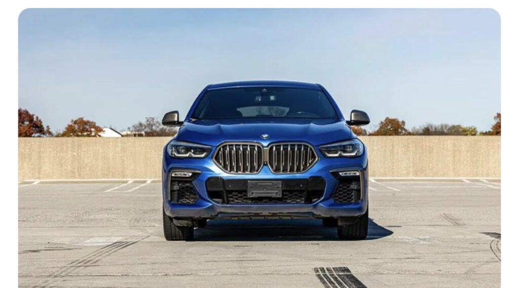 BMW X6 M50i Blue